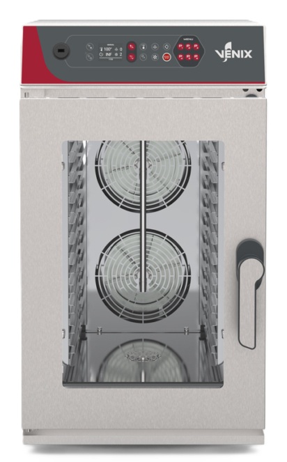 VENIX R10DG0 Rialto Ηλεκτρικός Φούρνος COMBI STEAM 12,4 kW με Ψηφιακό Χειρισμό και Λειτουργία Αντιστροφής Ροής Αέρα, για 10 GN 1/1 VENIX R10DG0 Rialto Ηλεκτρικός Φούρνος COMBI STEAM 12,4 kW με Ψηφιακό Χειρισμό και Λειτουργία Αντιστροφής Ροής Αέρα, για 10 GN 1/1