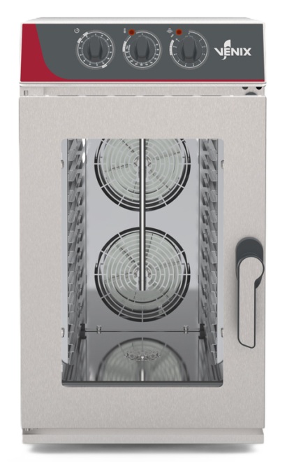 VENIX R10M0N0 Rialto Ηλεκτρικός Φούρνος COMBI STEAM 12,4 kW με Λειτουργία Αντιστροφής Ροής Αέρα, για 10 GN 1/1 VENIX R10M0N0 Rialto Ηλεκτρικός Φούρνος COMBI STEAM 12,4 kW με Λειτουργία Αντιστροφής Ροής Αέρα, για 10 GN 1/1