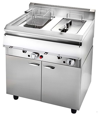 VRETTOS DIONE 2CA Φριτέζα Αερίου με Εξωτερικούς Καυστήρες 2 x 8 lt, με Ανοιχτή Βάση VRETTOS DIONE 2CA Φριτέζα Αερίου με Εξωτερικούς Καυστήρες 2 x 8 lt, με Ανοιχτή Βάση