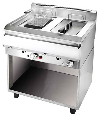 VRETTOS DIONE 2CK Φριτέζα Αερίου με Εξωτερικούς Καυστήρες 2 x 8 lt, με Κλειστή Βάση VRETTOS DIONE 2CK Φριτέζα Αερίου με Εξωτερικούς Καυστήρες 2 x 8 lt, με Κλειστή Βάση