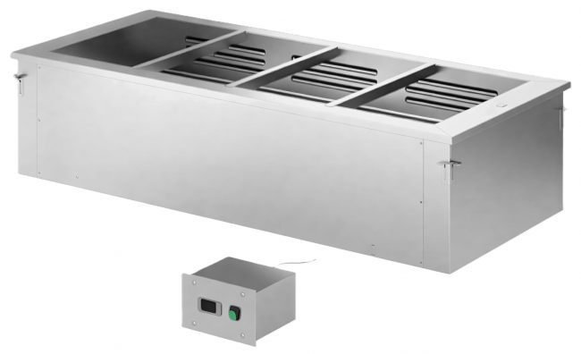  ARTSERF Myself Line ICPS080A Bain-Marie ������ ������ ������� ���������� Drop in �� ����� 160mm, ��� 2 GN1/1 ��� �� ��������� Electrothermoco 