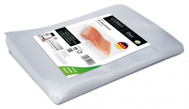  CASO Structured bags   Vacuum  25x35 cm, 50     Electrothermoco 