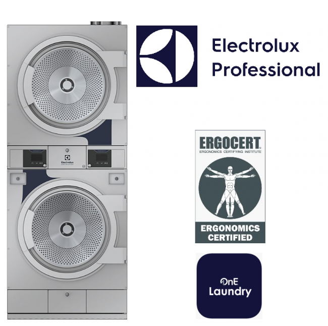  Electrolux Professional L6000 TD6-17S / 1L0G74 ��������� ����������� 18kW ��� 2x17kg ��� �� ��������� Electrothermoco 