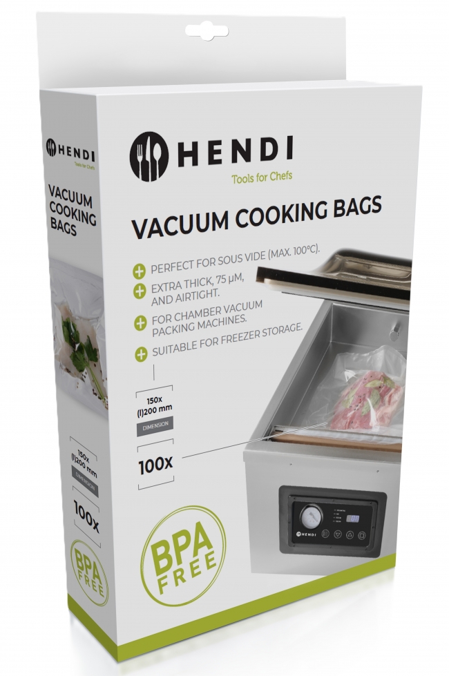  HENDI 970676   Vacuum 20 x 15 cm, 100     Electrothermoco 