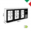  KlimaItalia BB 300 GD ������� ���������� Back Bar �� 3 ����������� ������, 537lt 