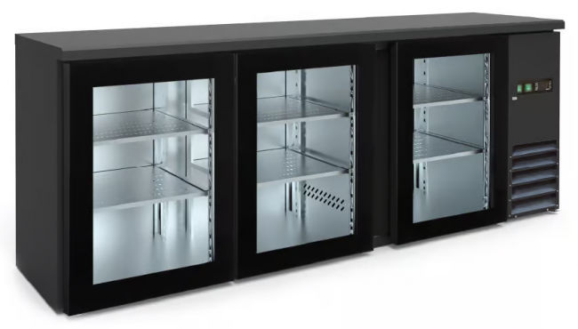  KlimaItalia BB 300 GD ������� ���������� Back Bar �� 3 ����������� ������, 537lt ��� �� ��������� Electrothermoco 