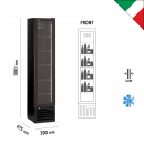  KlimaItalia THIN COOLER BLACK ������� ����������, 164lt 