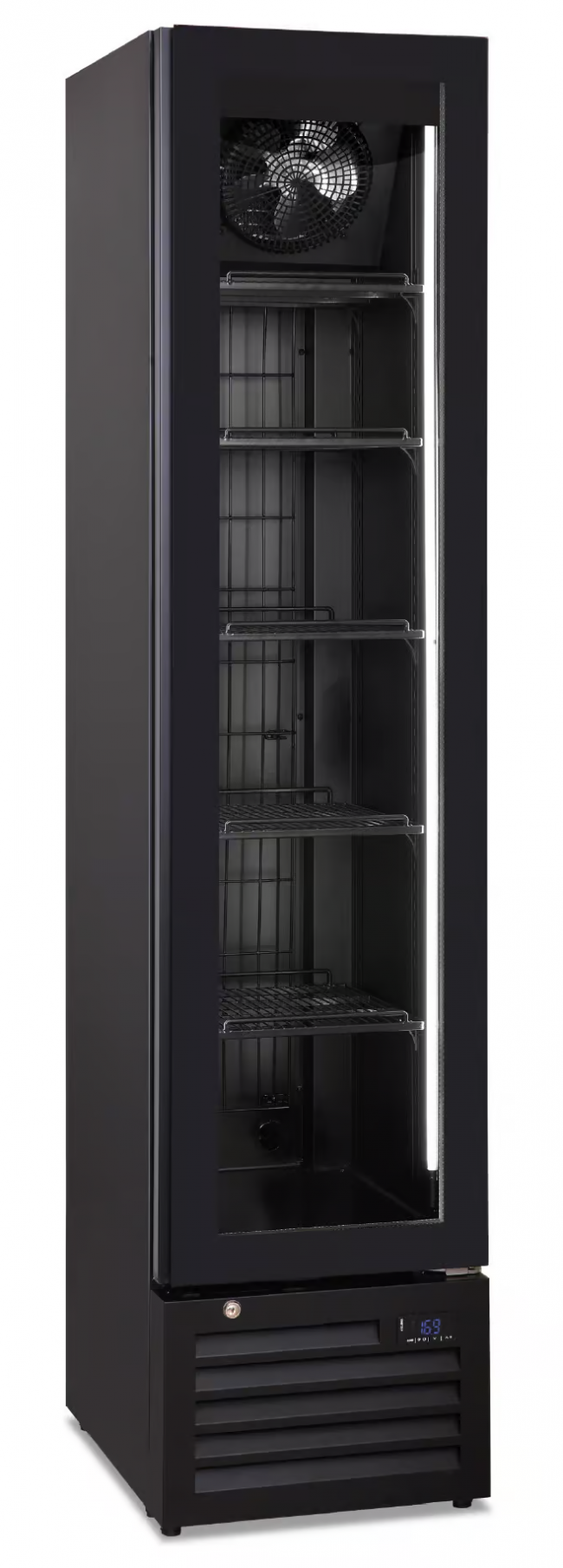  KlimaItalia THIN FREEZER BLACK ������� ���������, 165lt ��� �� ��������� Electrothermoco 