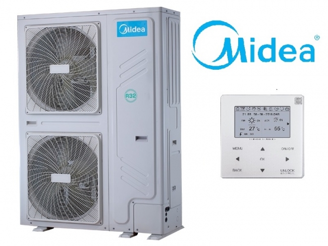  Midea MHC-V18W/D2RN8 M-THERMAL   18 kW  60C Monoblock  WiFi, A+++ / A++    Electrothermoco 