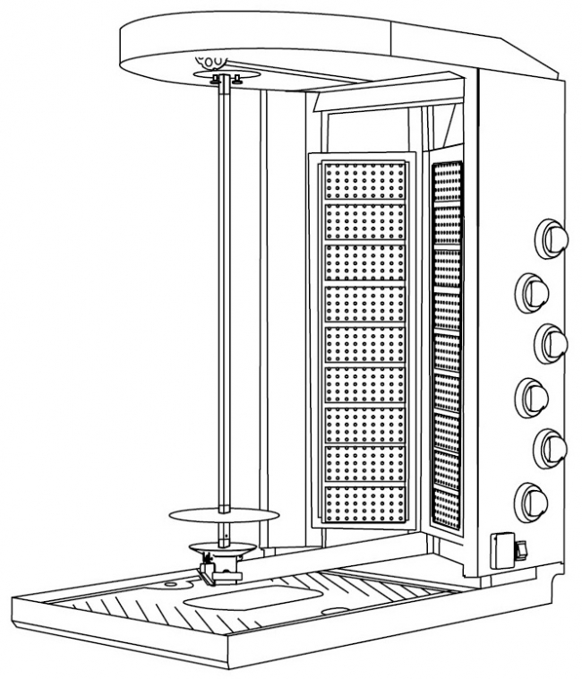  Visvardis DG120V   TURBO GIGAS 28 kW   ,  120 kg    Electrothermoco 