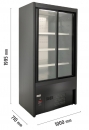  ZOIN CERVINO A200 VIEW 1000 BLACK Self Service    , 422 lt 